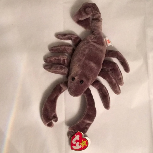 Ty Stinger scorpion beanie baby DOB 9/29/97 - Picture 1 of 13